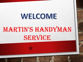 Martin's Handyman Service