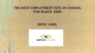 Canada for Black Jobs Hiring Diverse Talent