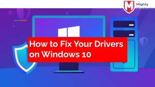 How to Update Your Drivers on Windows 10