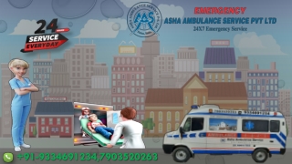 Hire Ambulance Service with complete emergency medical care |ASHA