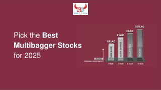 Pick the Best Multibagger Stocks for 2025