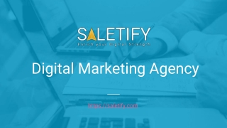 Saletify - Professional Digital Marketing Company In Pune