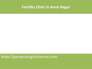 Fertility Centre In Anna Nagar