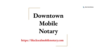 Mobile Notary Services