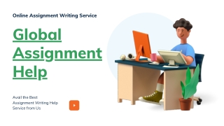Top Assignment Services  Global Assignment Help