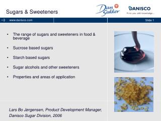 Sugars &amp; Sweeteners