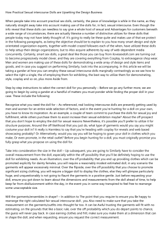 Is Tech Making silicone sex doll Better or Worse?