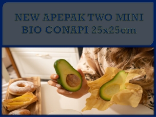 NEW APEPAK TWO MINI BIO CONAPI 25x25cm