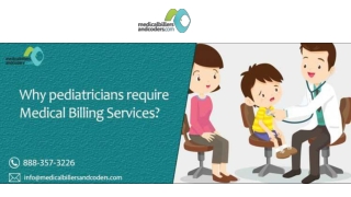 Why pediatricians require Medical Billing Services?