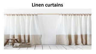 Linen Curtains Dubai