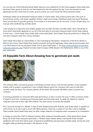 The Largest Problem With what are feminized seeds, And How You May Fix It