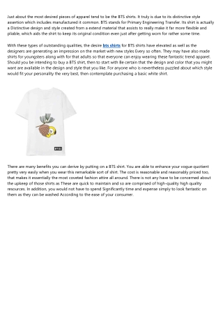 Will bts shirts Ever Die?