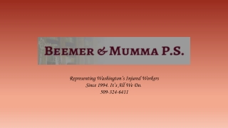 Beemer & Mumma P.S. L&I Spokane Washington Attorney