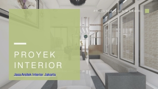 Jasa Arsitek Interior Jakarta