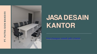 JASA DESAIN KANTOR