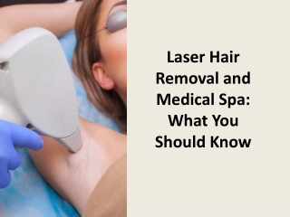 Laser Hair Removal and Medical Spa