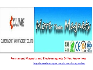 Permanent Magnets and Electromagnets Differ Know how