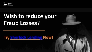 Sherlock Lending