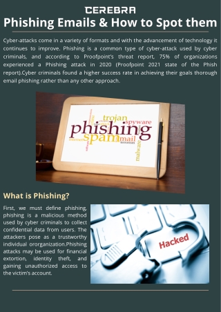 What is Phishing Emails & How to Spot them