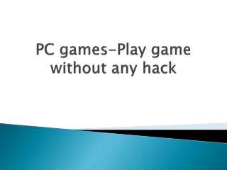 PC-games-Play-game-without-any-hack