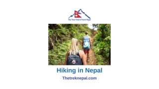 Hiking in Nepal