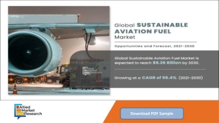 Sustainable Aviation Fuel Market Worth $6,261.9 Million by 2030