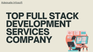Full Stack development Service