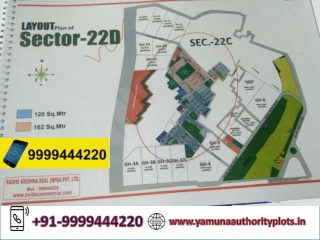 Yamuna Authority Plots Map, Yamuna Expressway Master Plan