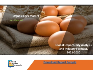 Organic Eggs Market Analysis And Demand With Forecast Overview To 2030