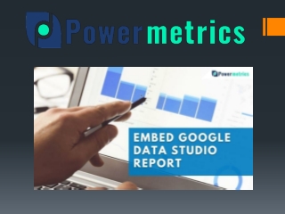 How to embed the Google data studio report in the web pages?