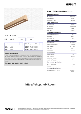 Shop Alson Suspended Linear LED Lighting Online at Best Price