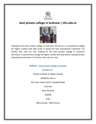 best private college in lucknow  tihs.edu.in-converted