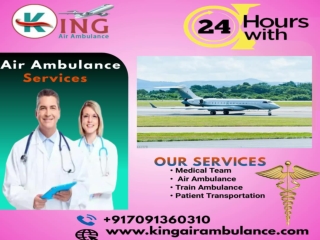 King Air Ambulance Service in Mumbai-High-Quality Medical Equipment