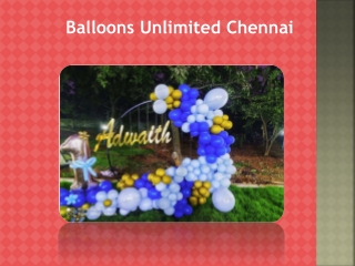 Helium balloon bouquets in chennai