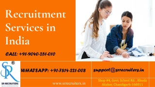 Best Recruitment Services in India