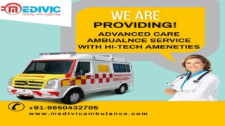 Emergency Shifting Ambulance Service in Ranchi and Bokaro by Medivic