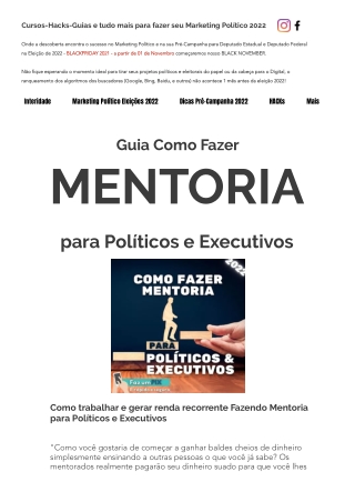 Como Fazer Mentoria Ganhar Dinheiro Trabalho e Renda _ Cursos On-Line EaD