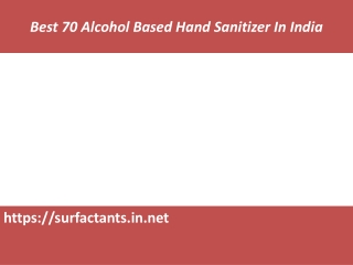 best 70 alcohol based hand sanitizer in india