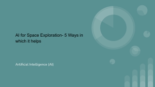 AI for Space Exploration- 5 Ways in which it helps
