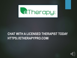 Why Are Entrepreneurs And Businessmen Looking For Online Counselling - eTherapypPro