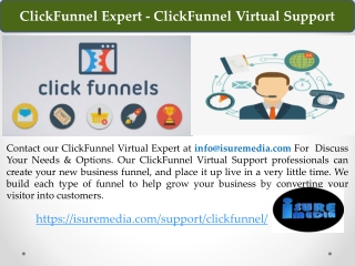 ClickFunnel Expert - ClickFunnel Virtual Support