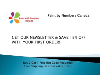 Paint by numbers Canada