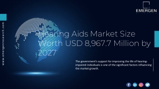 Hearing Aids Market ppt