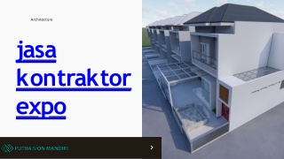 jasa kontraktor rumah mewah