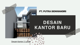 Desain Kantor 2 Lantai