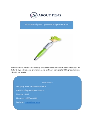 promotional pens-converted