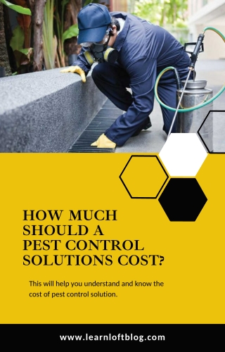 HOW MUCH SHOULD A PEST CONTROL SOLUTIONS COST