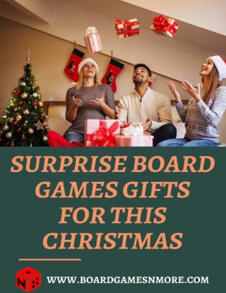 Surprise Board Games Gifts For this Christmas