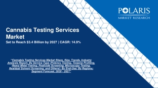 Cannabis Testing Services Market