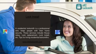 Lock Install